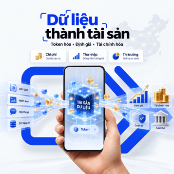 ĐỊNH GIÁ TÀI SẢN DỮ LIỆU: GÓC NHÌN TỪ KIẾN TRÚC “TOKEN” VÀ THỰC TIỄN TẠI TRUNG QUỐC ĐẠI LỤC